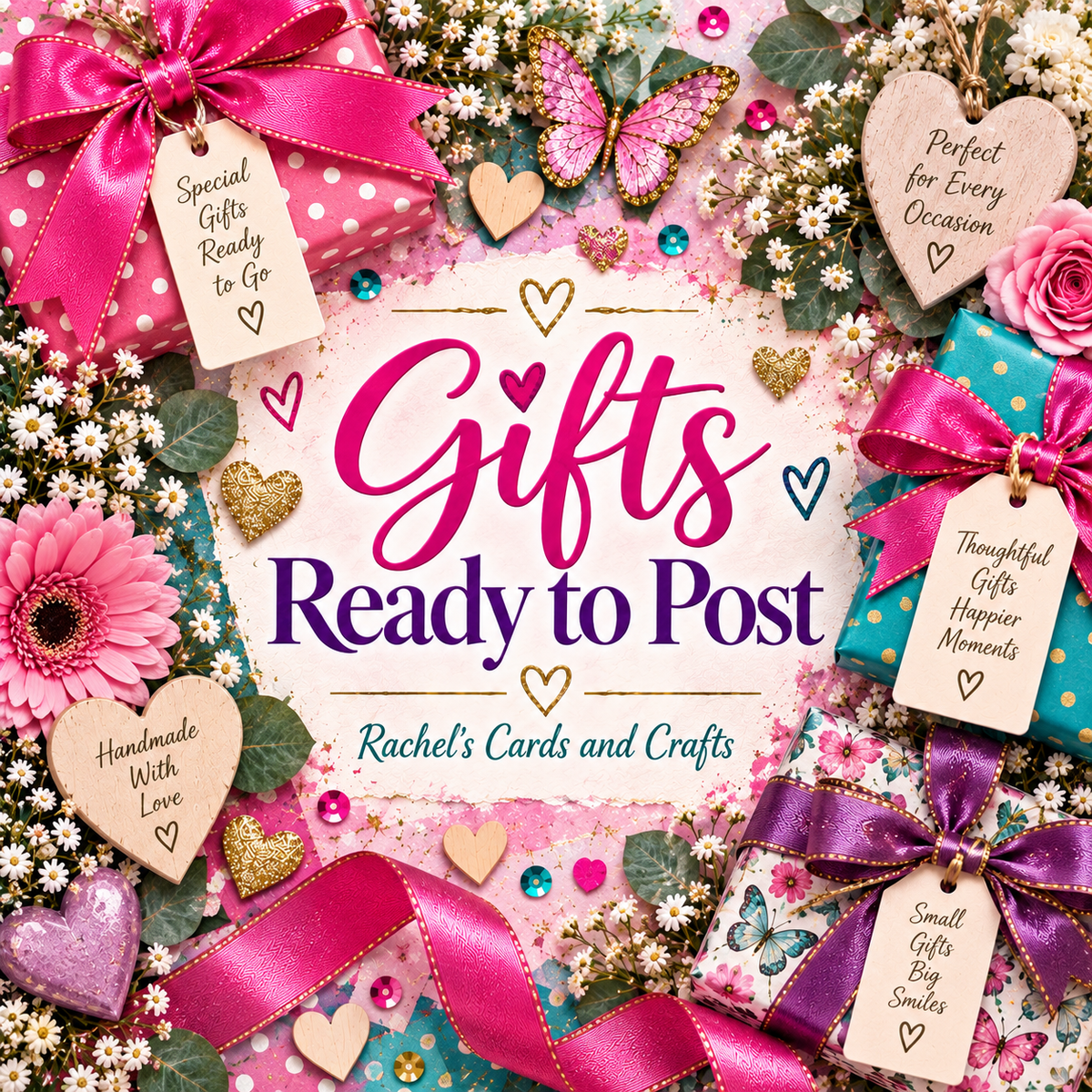 Gifts ready to post