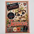 Personalised Quirky Meerkat Birthday Card
