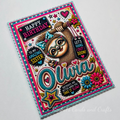Personalised Quirky Sloth Birthday Card