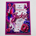 Personalised Butterfly Birthday Card